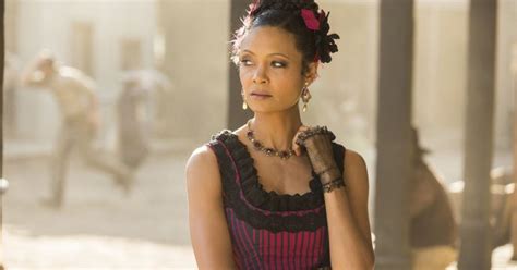 Thandie Newton nude from Westworld